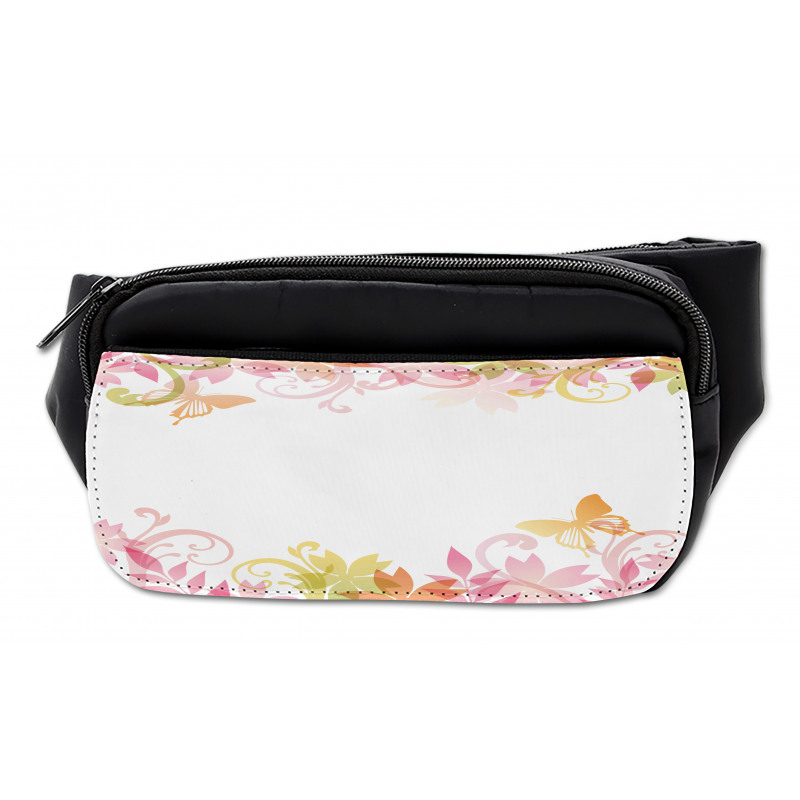 Floral Spring Wreath Bumbag