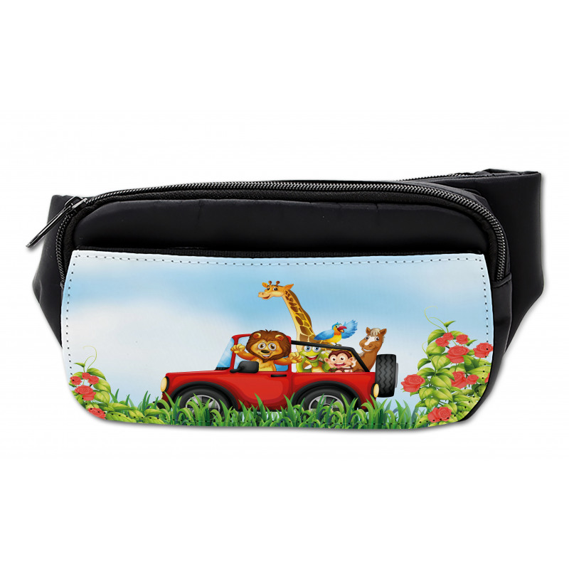 Cartoon Wildlife Animals Bumbag