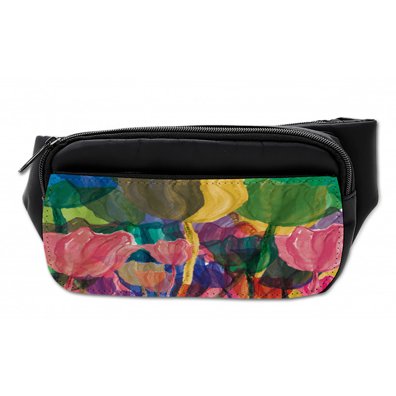 Watercolor Garden Art Bumbag