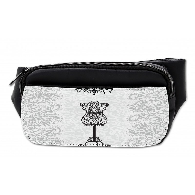 Monochrome Design Swirl Bumbag