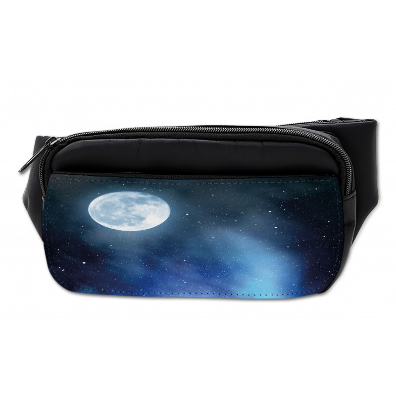 Starry Night Sky Full Moon Bumbag