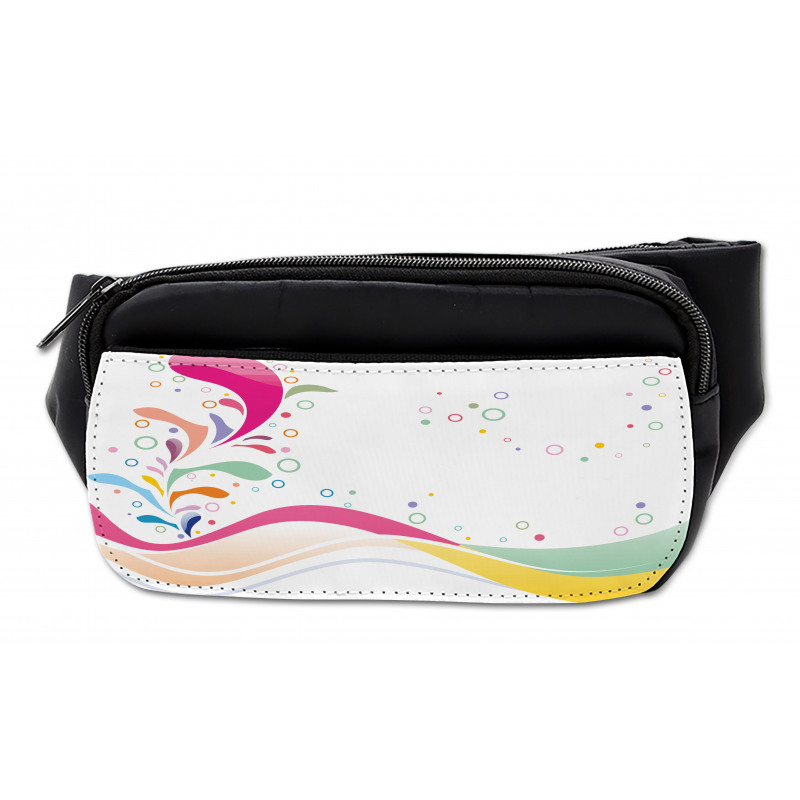 Vivid Bubbles Dots Bumbag