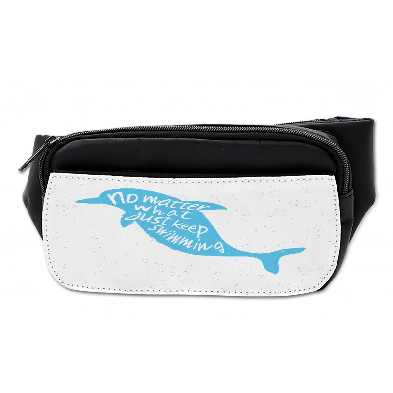 Hand Drawn Sea Mammal Bumbag