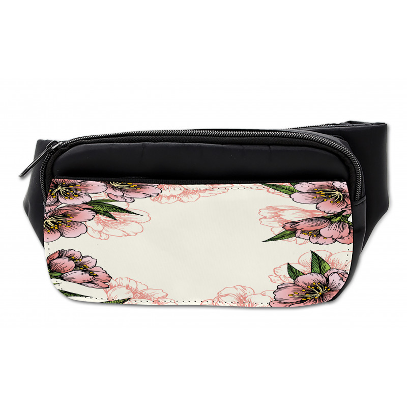 Botanical Spring Flowers Bumbag