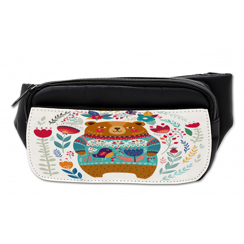 Cartoon Flowers Bumbag