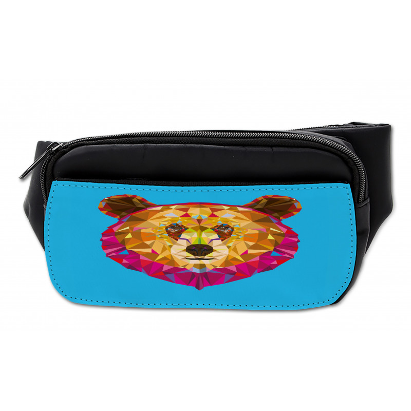 Geometric Head Poly Effect Bumbag