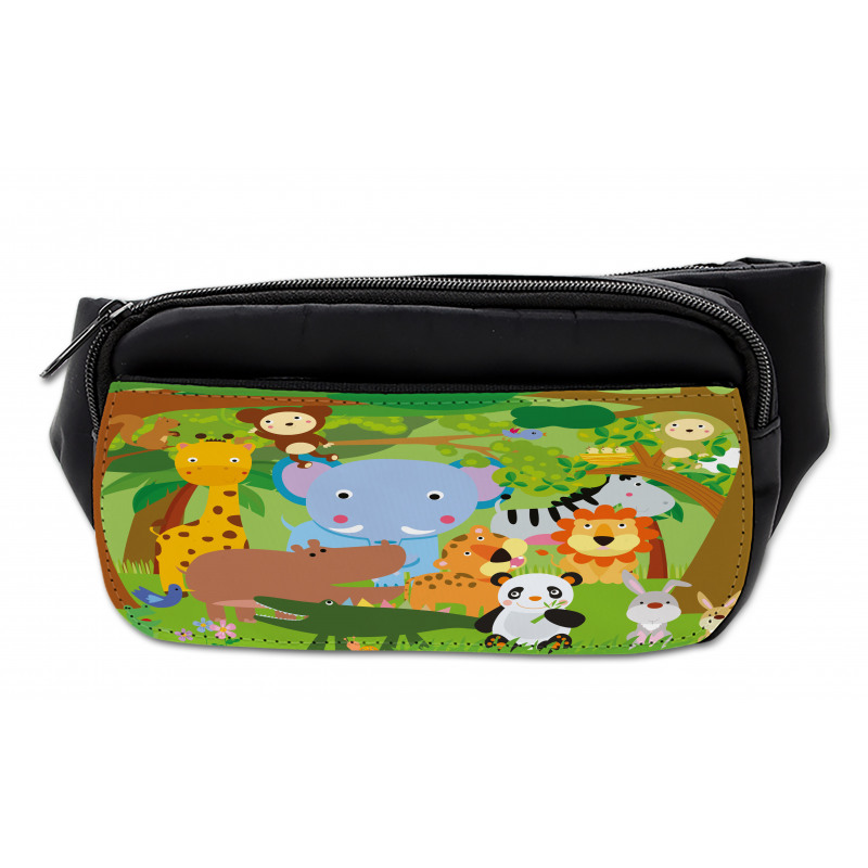 Funny Wildlife Mammals Bumbag