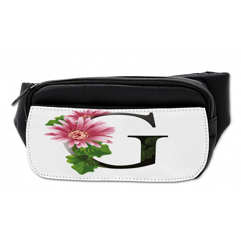 Gerbera Blossom G Font Bumbag