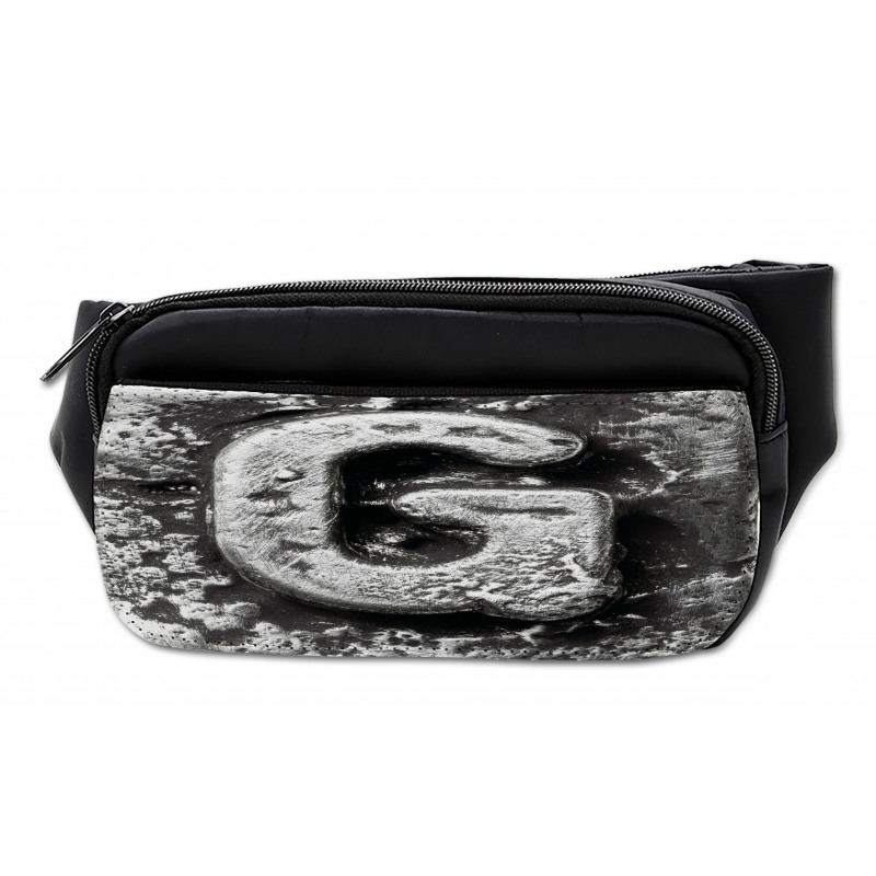 Capital Gothic Effect Bumbag