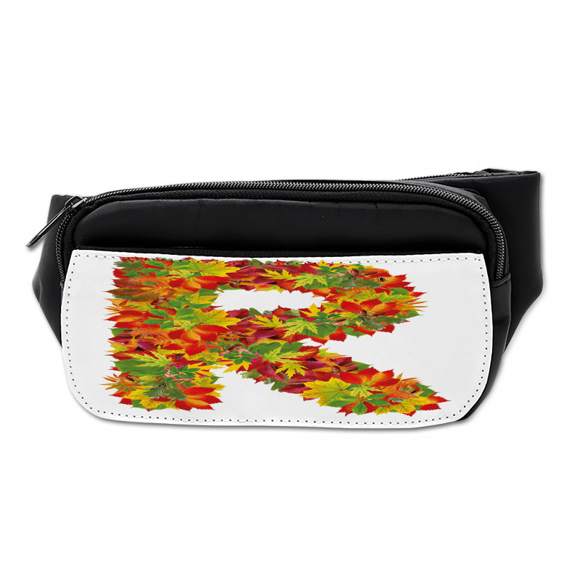 Floral R Maple Leaves Bumbag