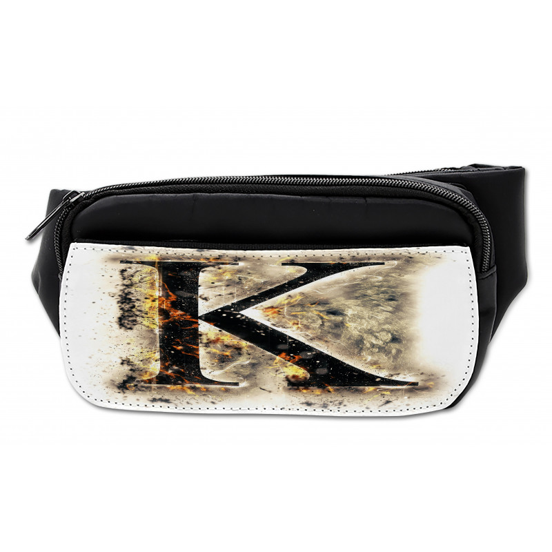 Smoked Letter K ABC Bumbag