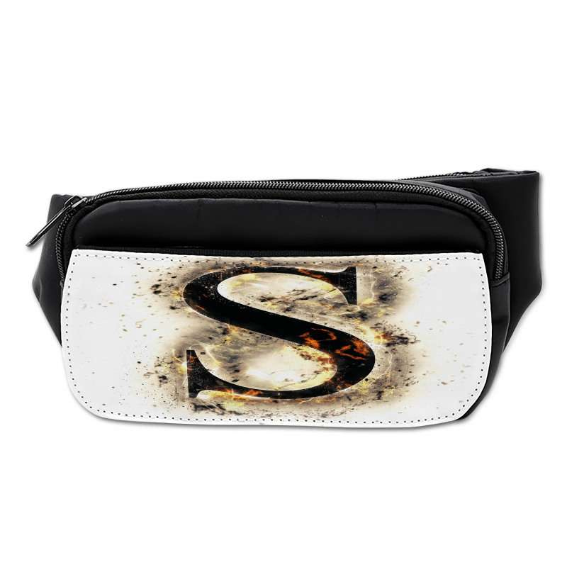 Uppercase S Fiery Hot Bumbag