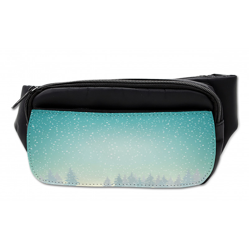 Spruce Forest Snow Woods Bumbag