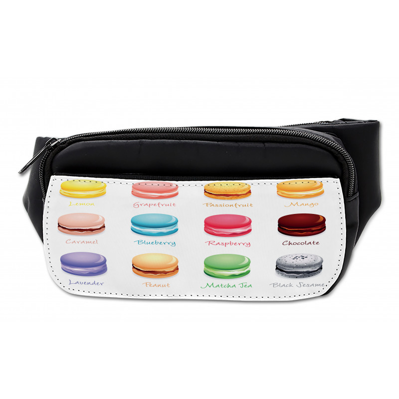 Colorful Macarons Bumbag