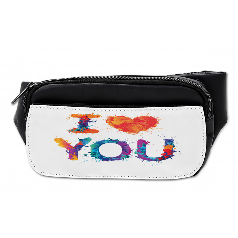 Watercolor Phrase Bumbag