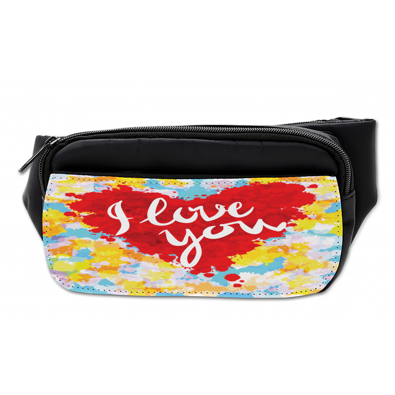 Brushstroke Message Bumbag