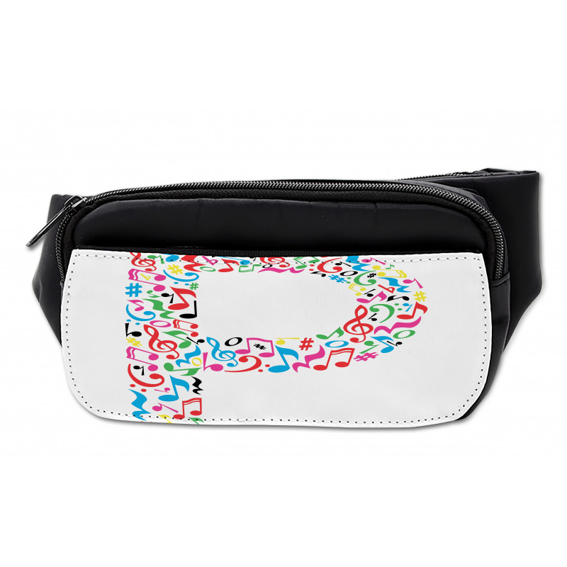 Music Notes Uppercase Bumbag