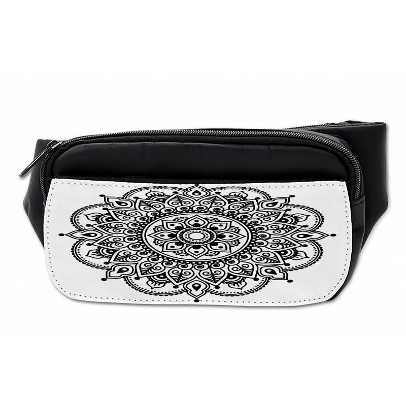 Symmetrical Flower Art Bumbag