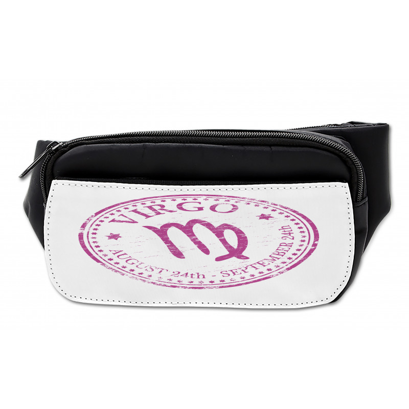 Pink Colored Horoscope Bumbag