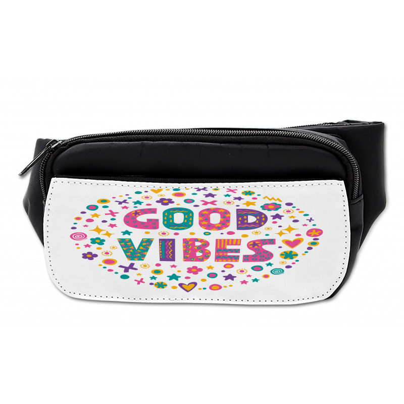 Word Art Positive Bumbag