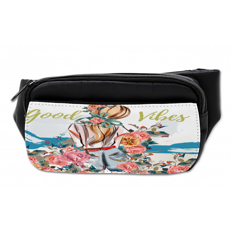 Girl Rose Flourish Bumbag