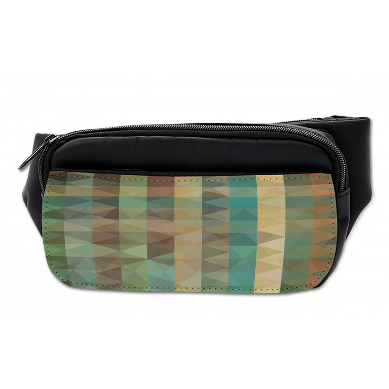 Triangles Mosaic Retro Bumbag