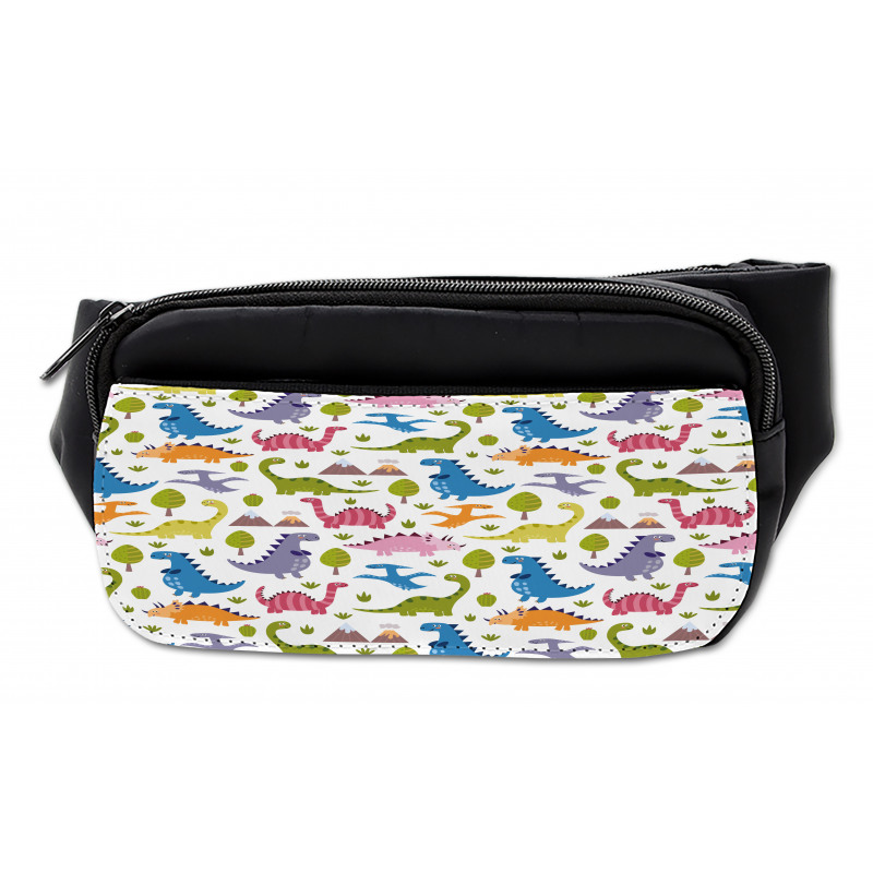 Dinosaurs Colorful Bumbag