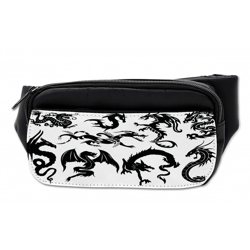 Oriental Monochrome Bumbag