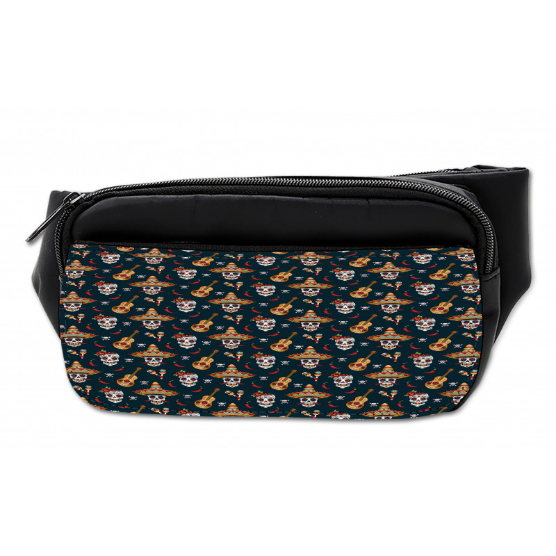 Skull Sombrero Chili Bumbag