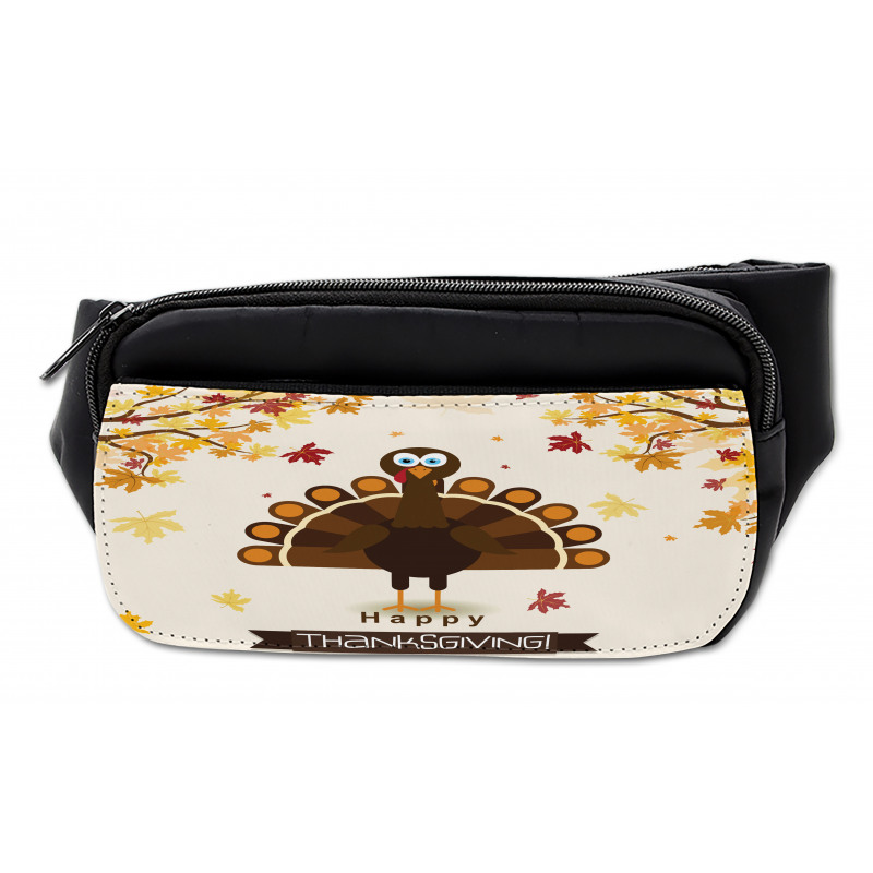 Fall Season Animal Leaf Bumbag