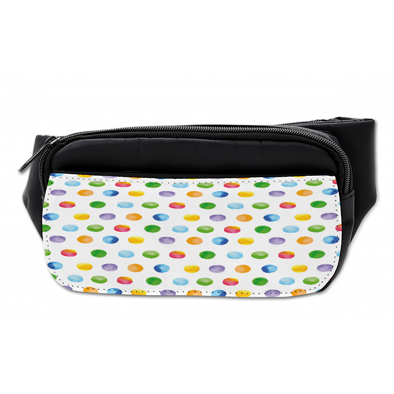 Abstract Polka Dots Bumbag