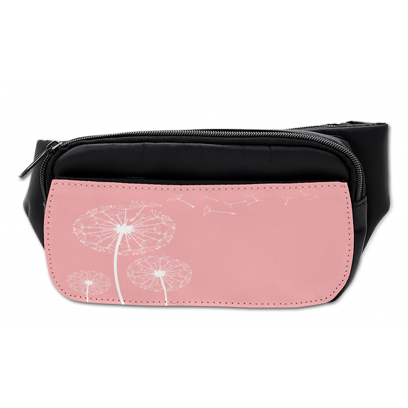 Sketch Style Flowers Bumbag