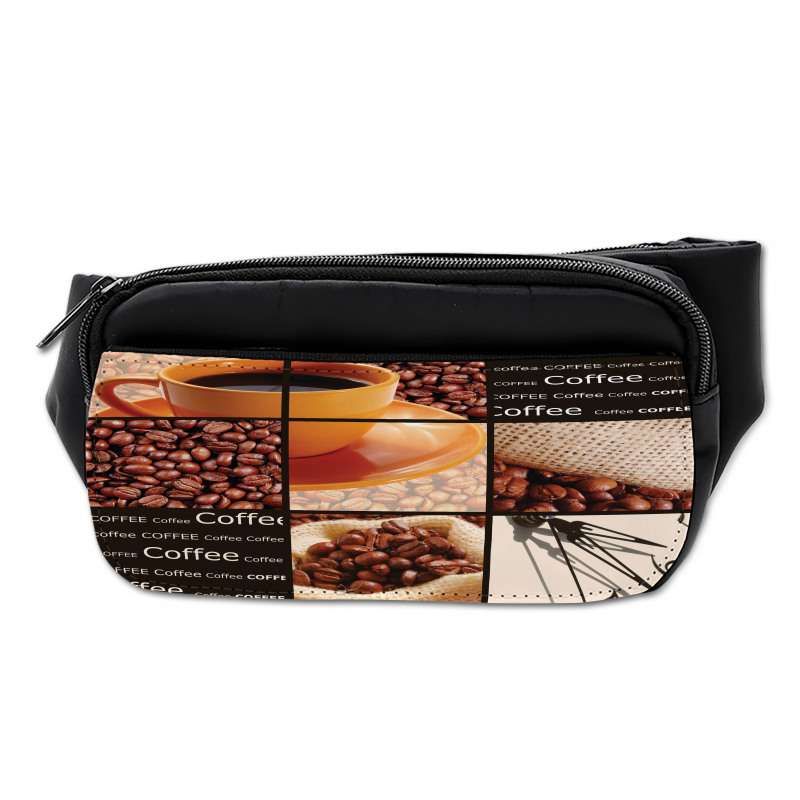 Hot Beverage Orange Cup Bumbag