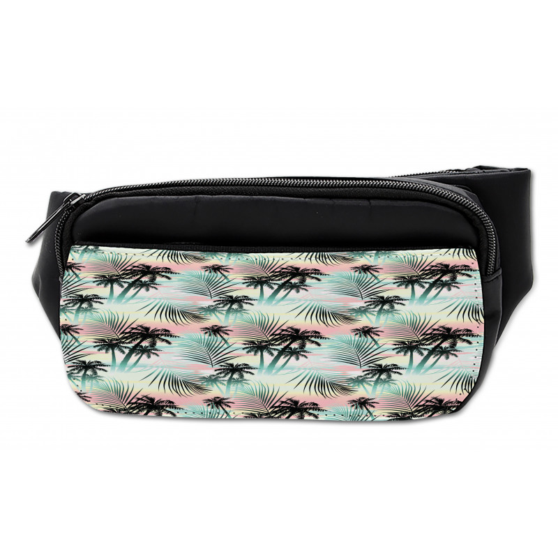 Summer Palm Trees Fern Bumbag