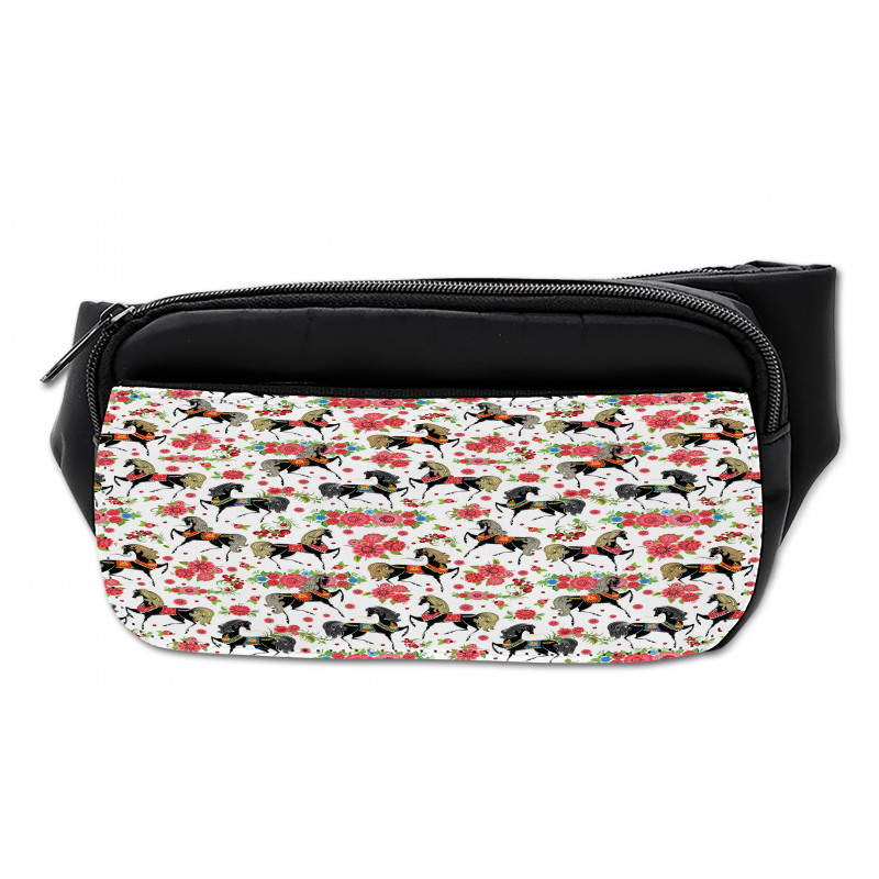 Abstract Floral Stallion Bumbag