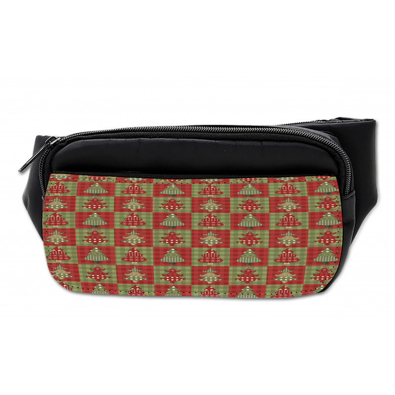 Noel Trees Quilt Bumbag