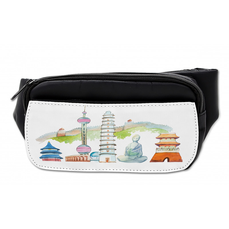 Landmarks Watercolor Bumbag