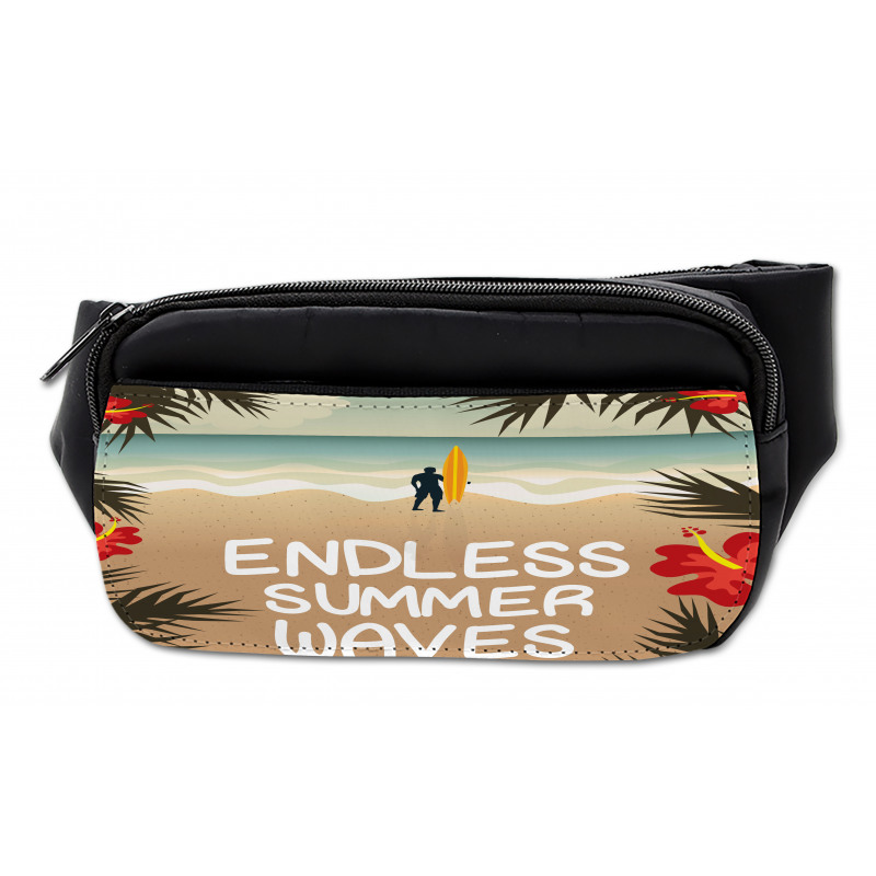 Colorful Hippie Beach Theme Bumbag