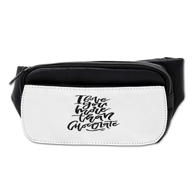 Chocolate Phrase Bumbag