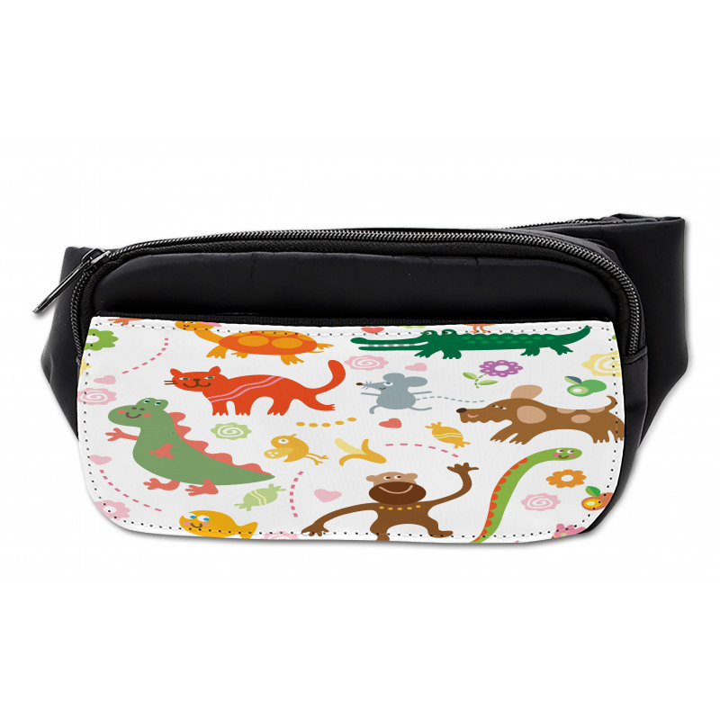 Jolly Cartoon Animals Bumbag