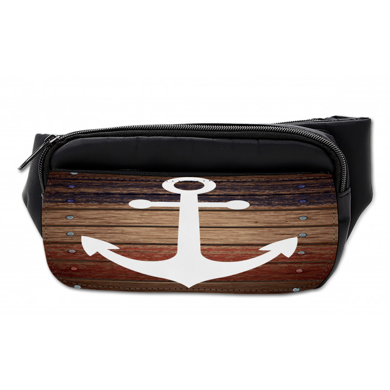 Boat Theme Anchor Motif Bumbag