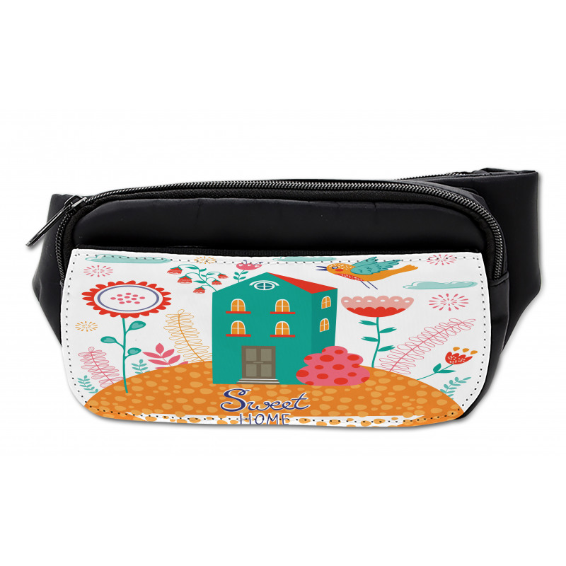 Birds Flowers Bumbag