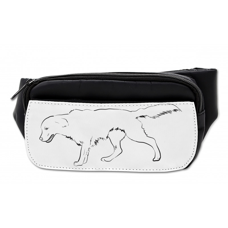 Thoroughbred Furry Bumbag