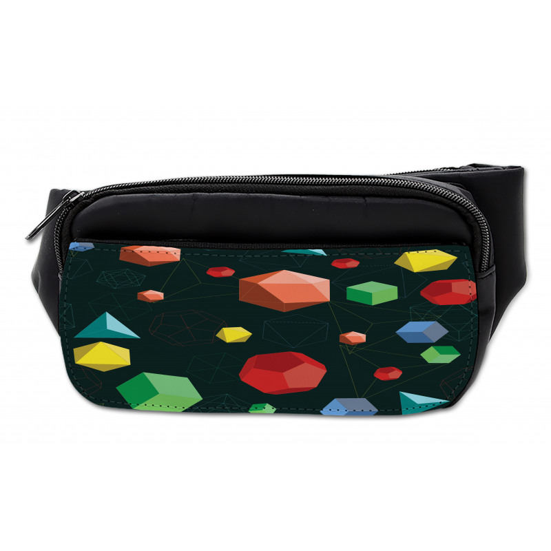 Platonic Shapes 3D Bumbag