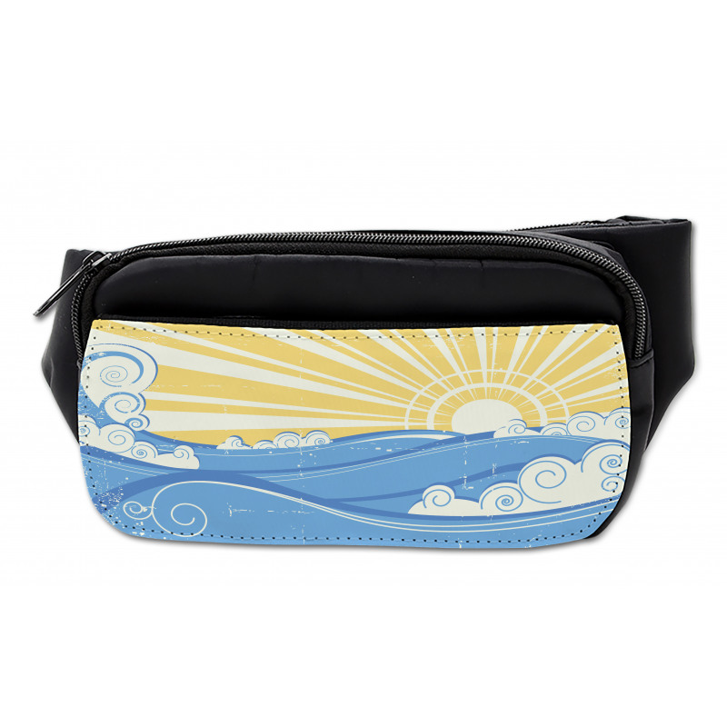 Vintage Waves with Sun Bumbag