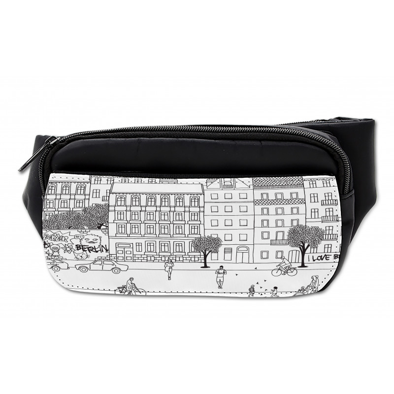 Monochrome Berlin Square Bumbag