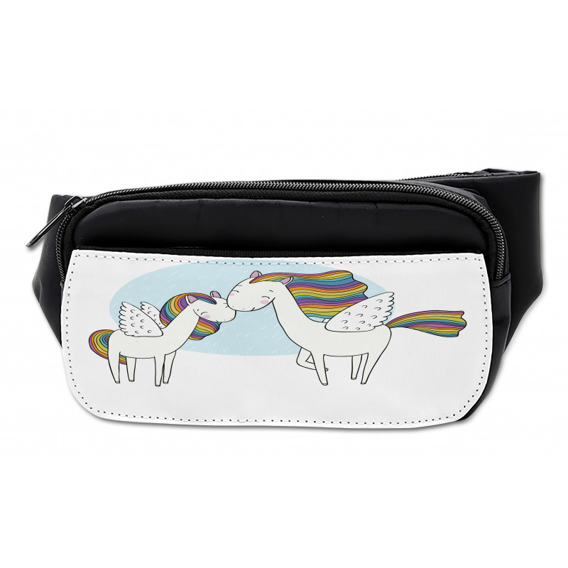 Colorful Pegasus Horses Bumbag