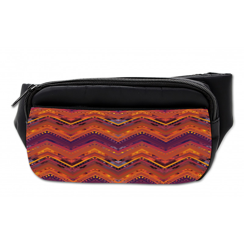 Native Zigzag Ornament Bumbag