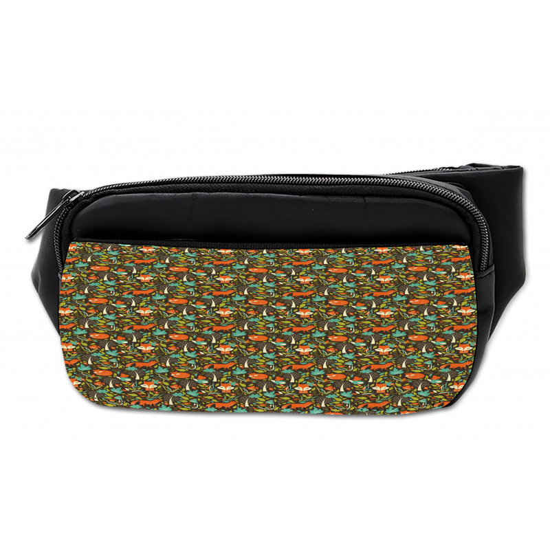 Autumn Season Flora Fauna Bumbag