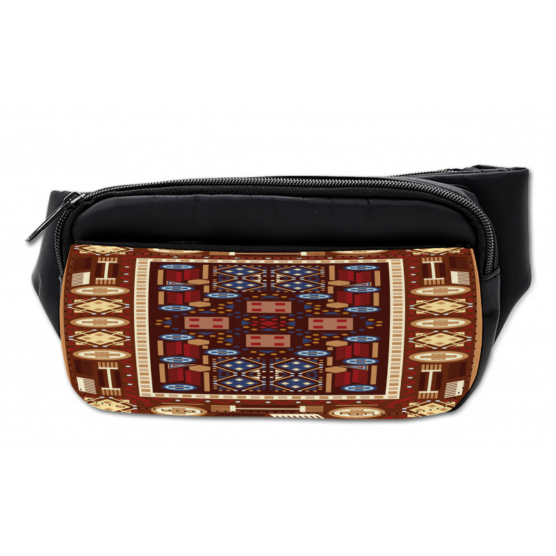 Oriental Rhombus Design Bumbag